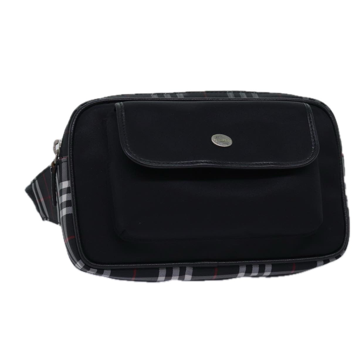 Burberry Waist Bag Nylon, BLACK, NYLON, Shoulder bag