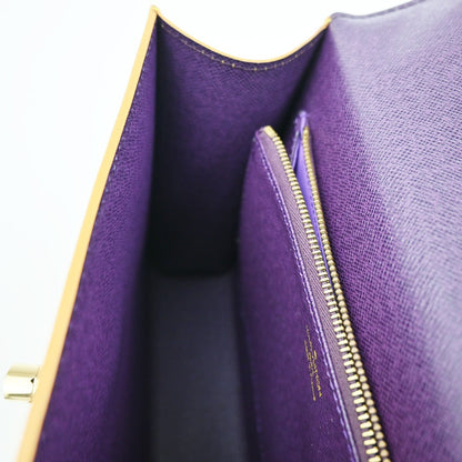 Louis Vuitton Malesherbes Handbag Epi Leather, YELLOW, LEATHER, Handbag