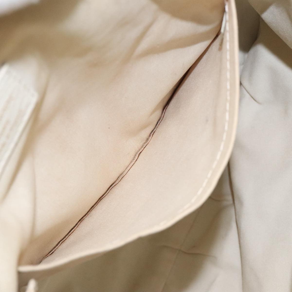 Louis Vuitton Marina Handbag Mini Lin Croisette, BEIGE, CANVAS, Handbag