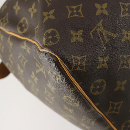 Louis Vuitton Keepall Bag Monogram Canvas, BROWN, CANVAS, Travel bag