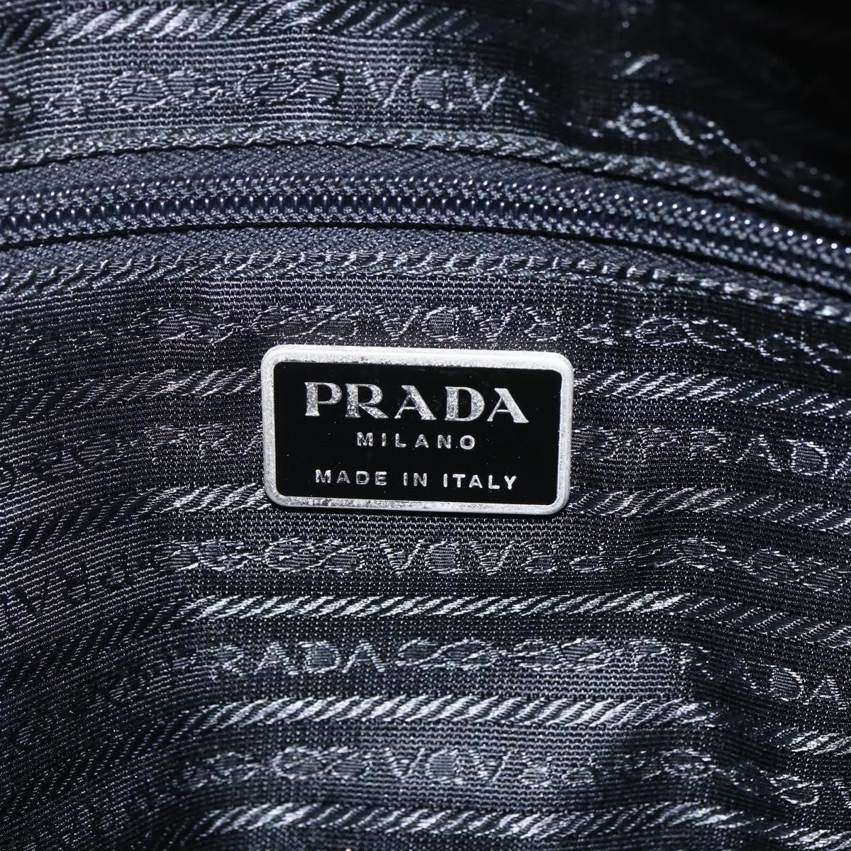 Prada Vintage Handbag Tessuto, BLACK, NYLON, Handbag