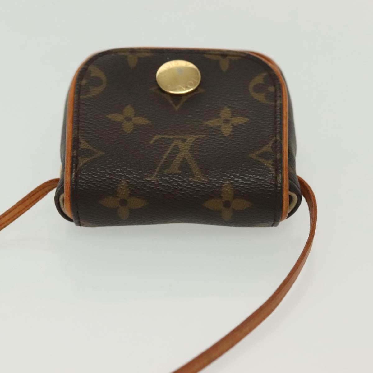 Louis Vuitton Cancun Pochette Monogram Canvas, BROWN, CANVAS, Shoulder bag