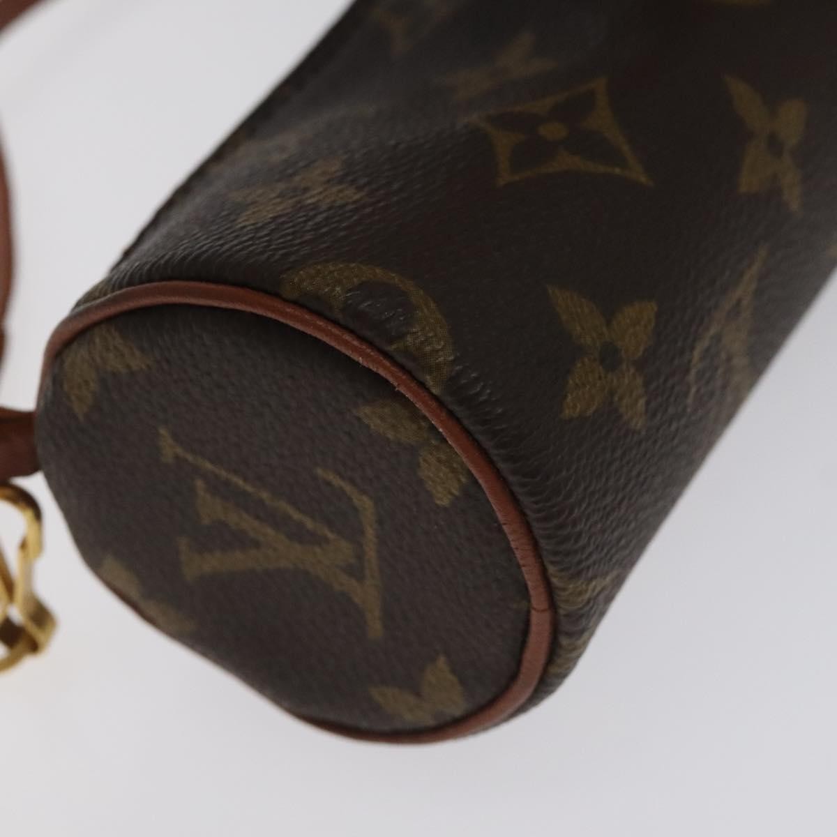 Louis Vuitton Papillon Pochette Monogram Canvas, BROWN, CANVAS, Handbag