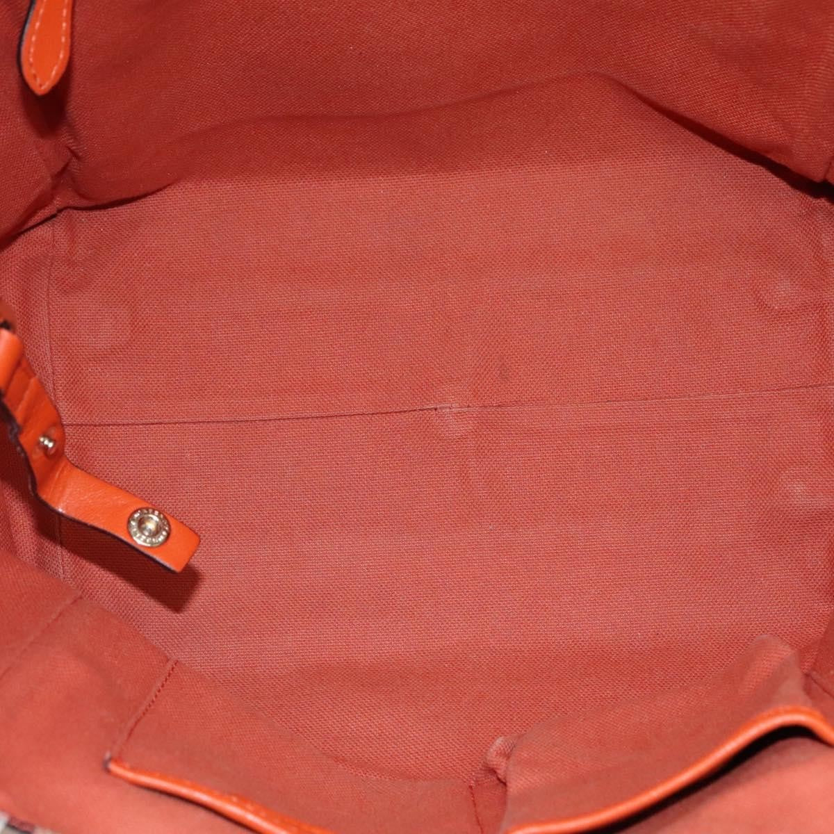 Burberry Canterbury Panels Tote Haymarket Coated Canvas and Leather, BEIGE, CANVAS, Tote bag