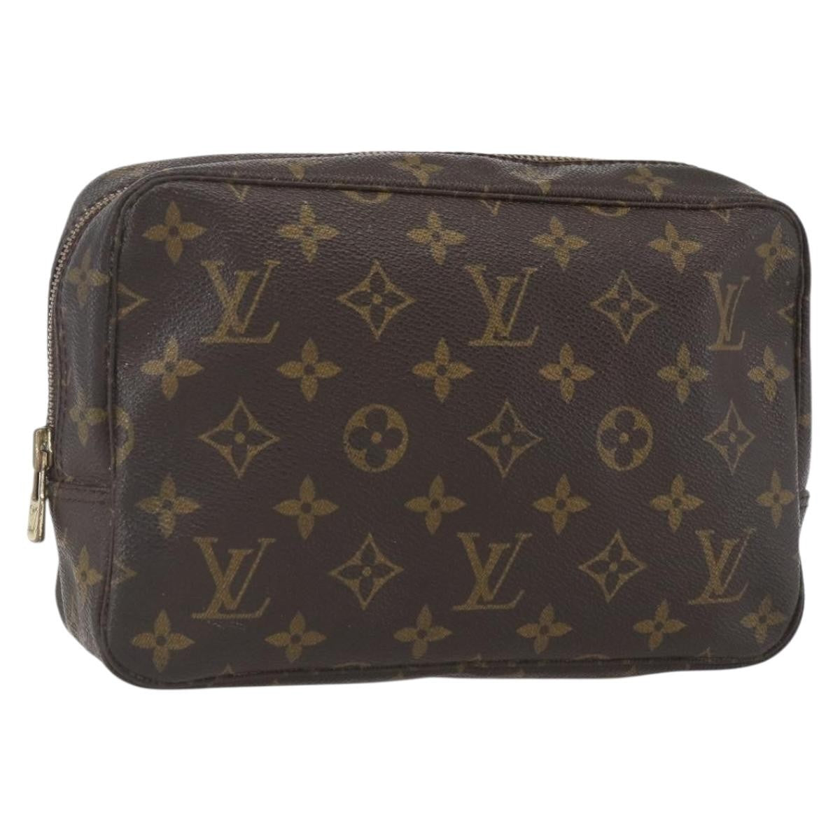 Louis Vuitton Trousse Toilette Monogram Canvas, BROWN, CANVAS, Clutche & pouche