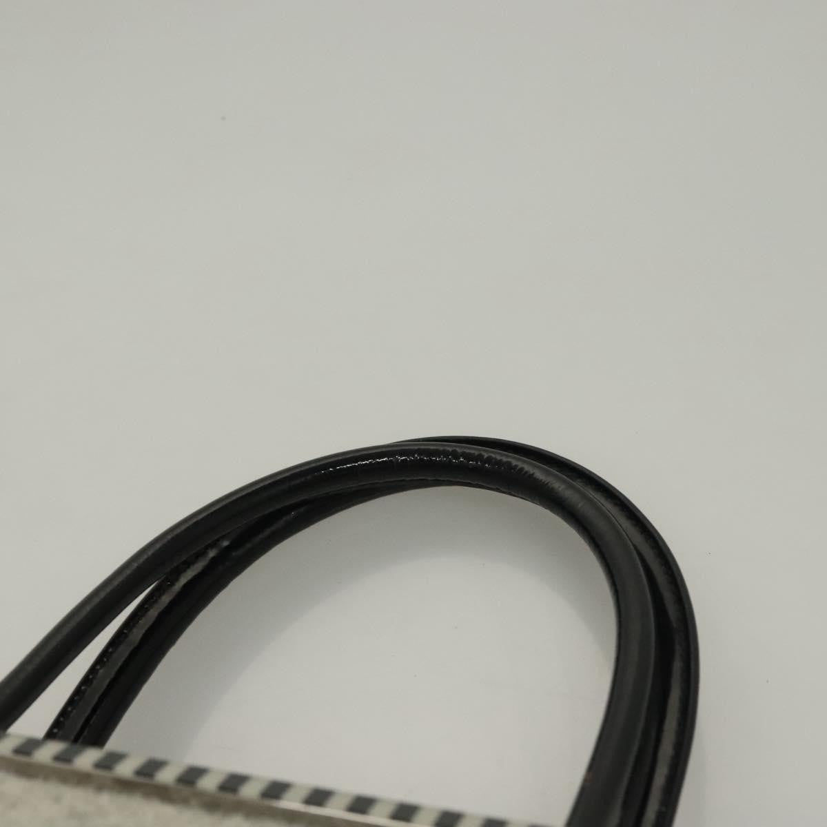 Fendi 2Jours Bag Felted Wool and Astrakhans, GRAY, WOOL, Tote bag