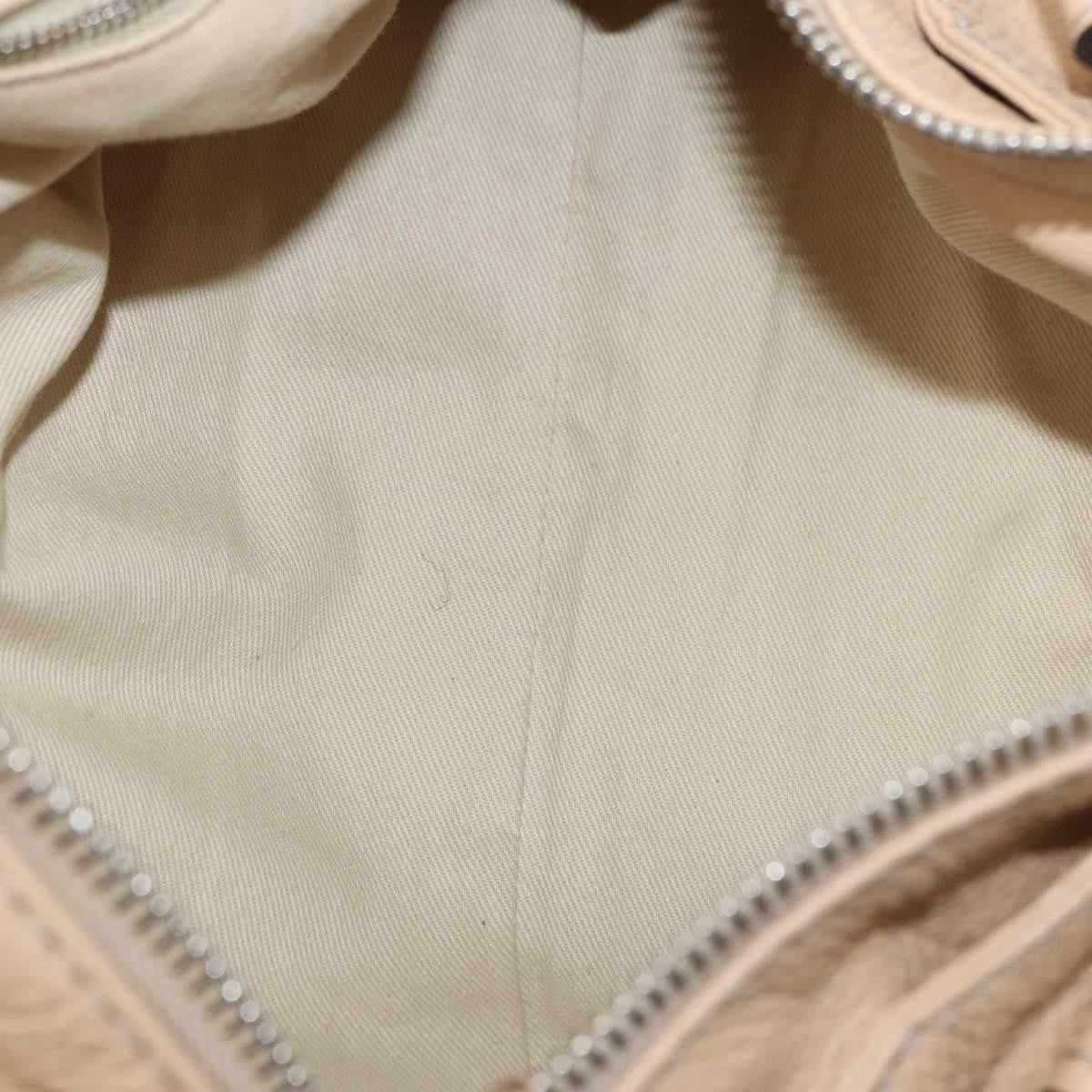 Chloe Paddington Lock Satchel Leather, BEIGE, LEATHER, Handbag