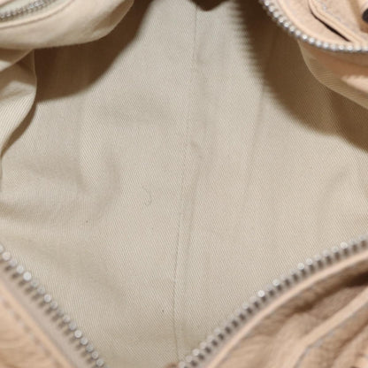 Chloe Paddington Lock Satchel Leather, BEIGE, LEATHER, Handbag