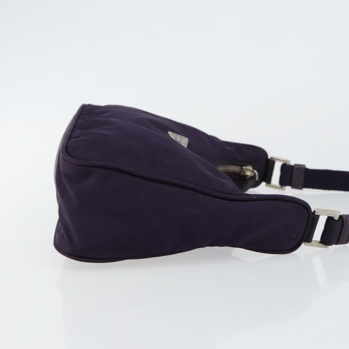 Prada Hobo Tessuto, PURPLE, NYLON, Shoulder bag