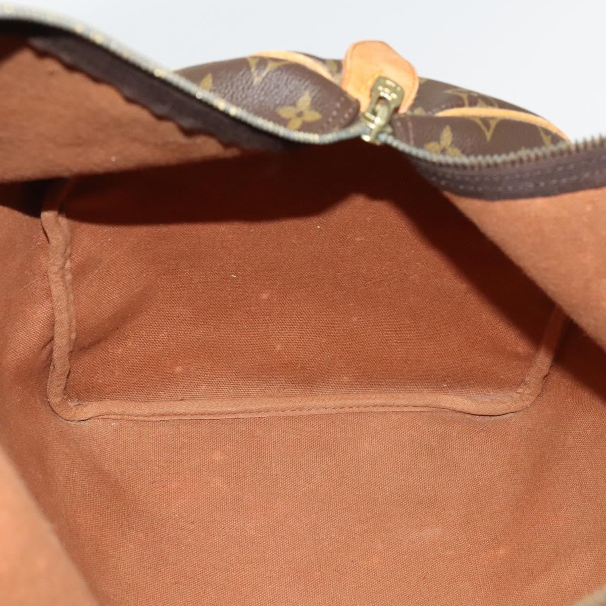 Louis Vuitton Keepall Bag Monogram Canvas, BROWN, CANVAS, Travel bag