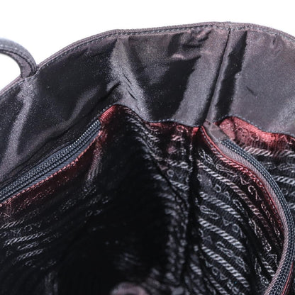 Prada Vintage Shoulder Bag Tessuto, BLACK, NYLON, Shoulder bag