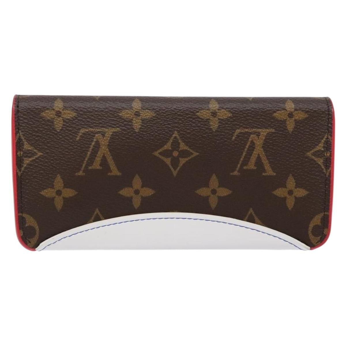 Louis Vuitton Nba Woody Glasses Case Monogram Canvas with Leather, MULTICOLOUR, CANVAS, Sunglasse
