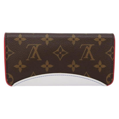 Louis Vuitton Nba Woody Glasses Case Monogram Canvas with Leather, MULTICOLOUR, CANVAS, Sunglasse