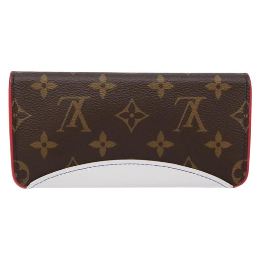 Louis Vuitton Nba Woody Glasses Case Monogram Canvas with Leather, MULTICOLOUR, CANVAS, Sunglasse
