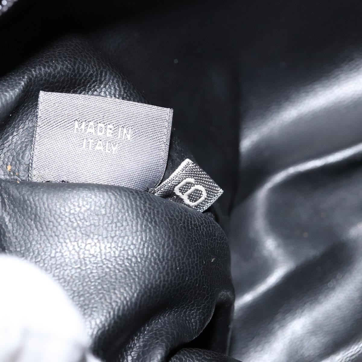 Bally Vintage Flap Handbag Quilted Leather, BLACK, LEATHER, Handbag