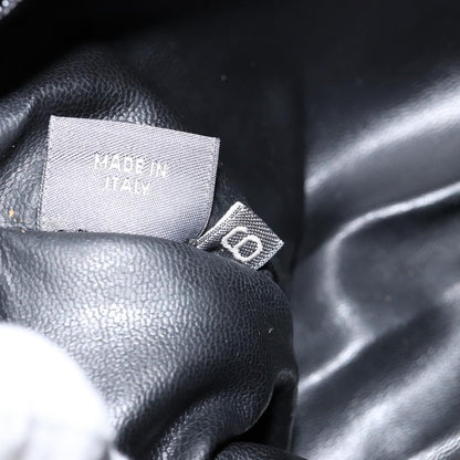 Bally Vintage Flap Handbag Quilted Leather, BLACK, LEATHER, Handbag