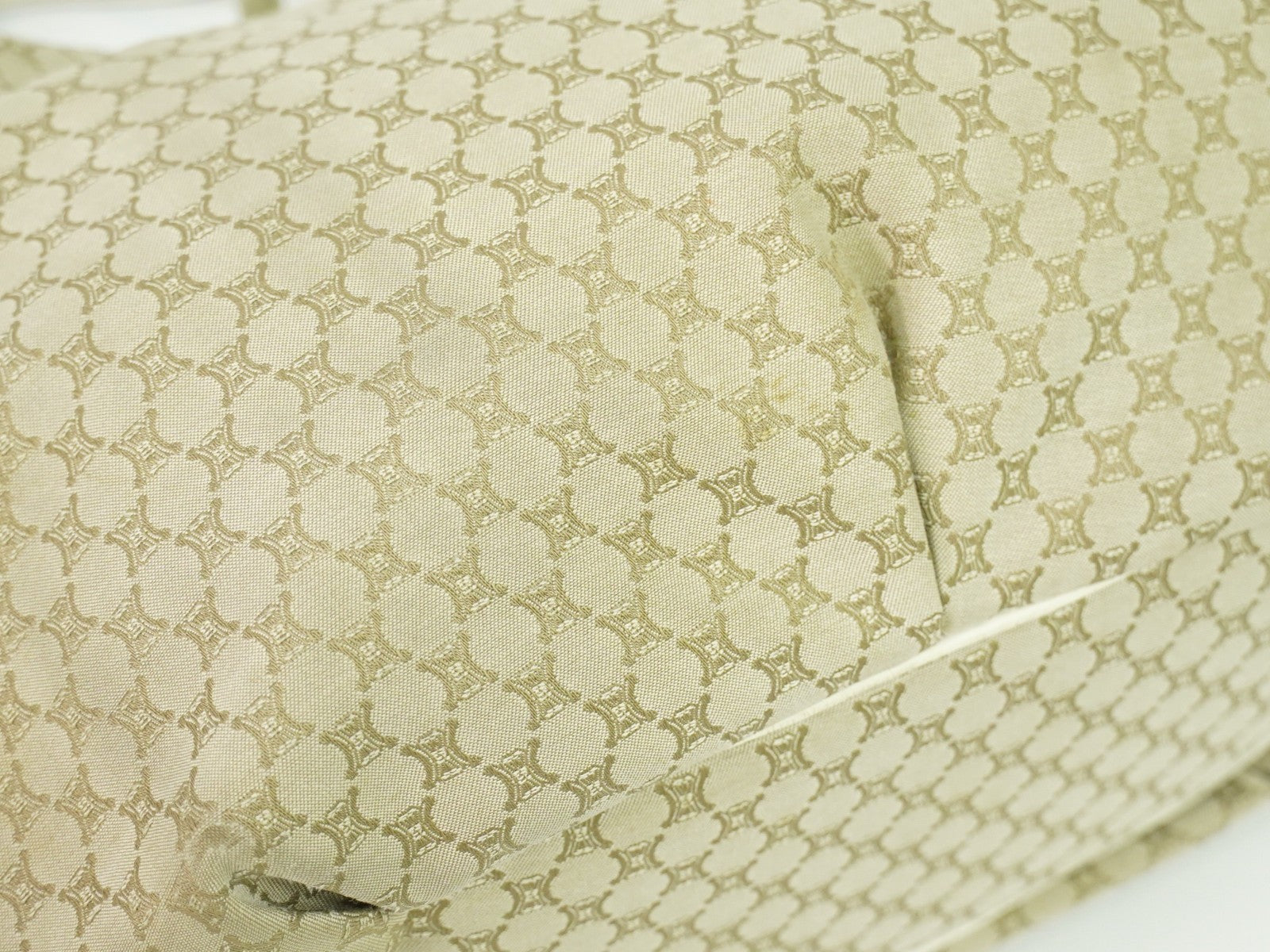 Celine Bittersweet Canvas, BEIGE, CANVAS, Tote bag