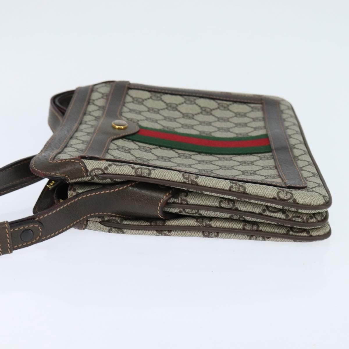 Gucci Ophidia Zip Shoulder Bag GG Coated Canvas, BEIGE, CANVAS, Shoulder bag