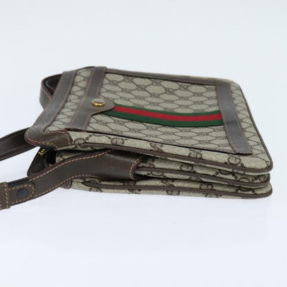 Gucci Ophidia Zip Shoulder Bag GG Coated Canvas, BEIGE, CANVAS, Shoulder bag