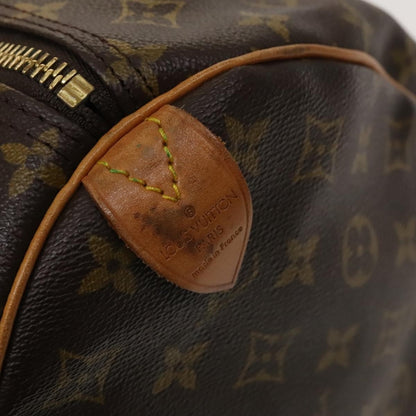 Louis Vuitton Keepall Bag Monogram Canvas, BROWN, CANVAS, Travel bag