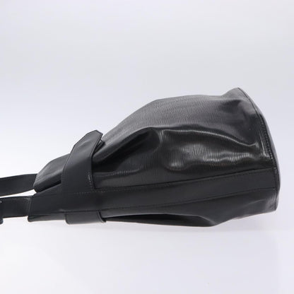 Louis Vuitton Vintage Sac d'Epaule Handbag Epi Leather, BLACK, LEATHER, Handbag