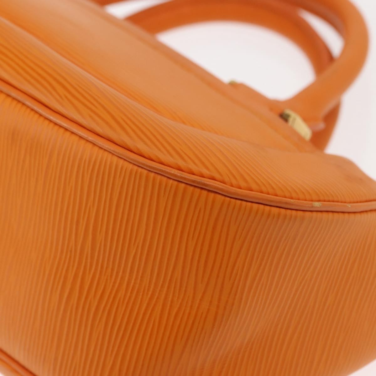 Louis Vuitton Danura Handbag Epi, ORANGE, LEATHER, Handbag