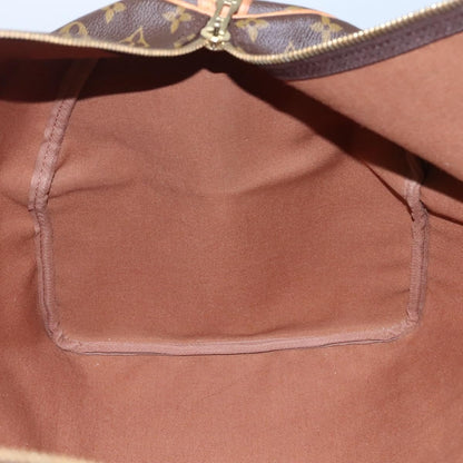 Louis Vuitton Keepall Bag Monogram Canvas, BROWN, CANVAS, Travel bag