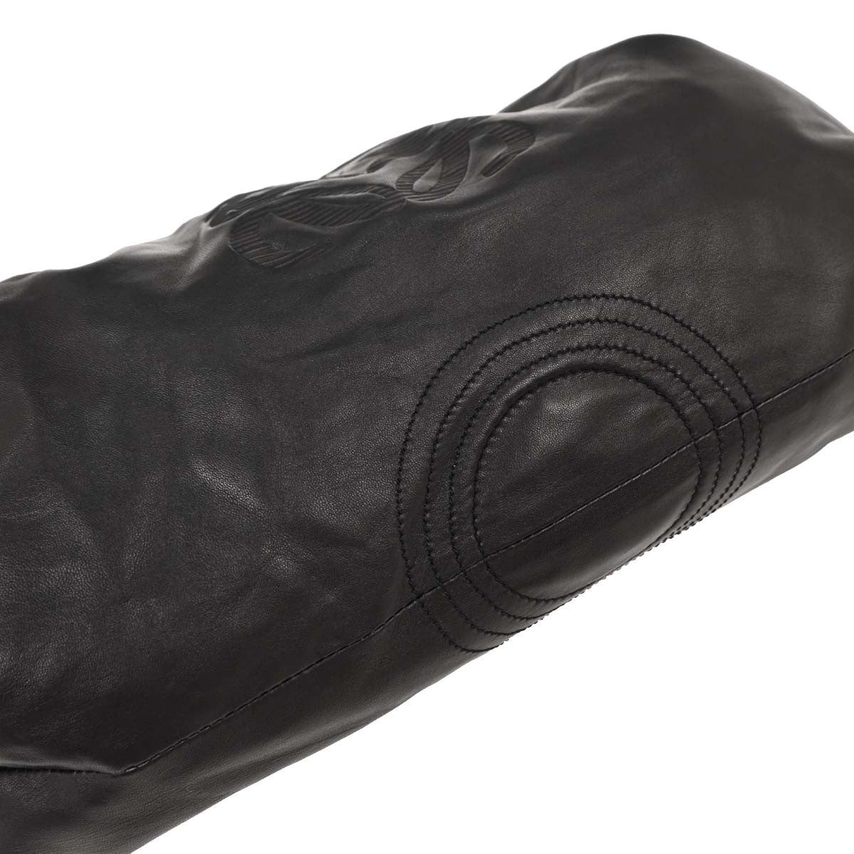 Loewe Anagram Logo Nappa Aire Hand Bag Leather, BLACK, LEATHER, Handbag