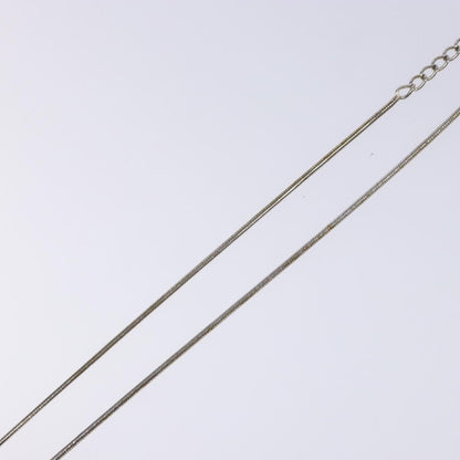 Christian Dior CD Logo necklace Metal, SILVER, METAL, Necklace