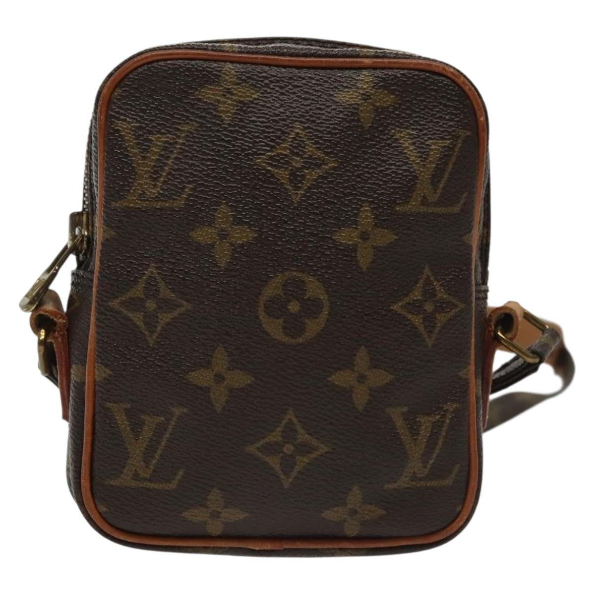 Louis Vuitton Danube Handbag Monogram Canvas, BROWN, CANVAS, Handbag