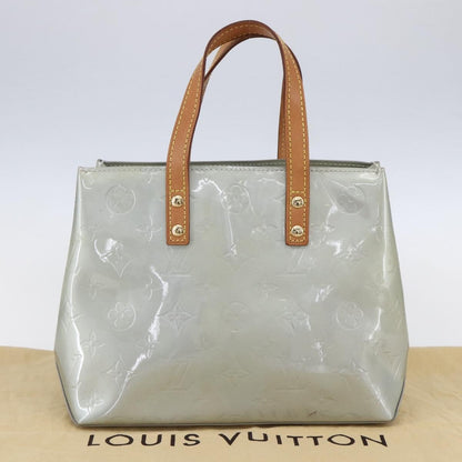 Louis Vuitton Reade Handbag Monogram Vernis, GRAY, PATENT_LEATHER, Handbag