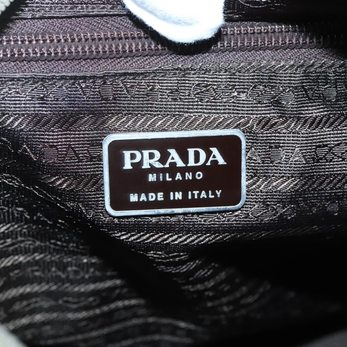 Prada Vintage Zip Tote Tessuto, BEIGE, NYLON, Tote bag