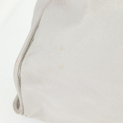 Balenciaga Work Classic Studs Bag Leather, WHITE, LEATHER, Handbag