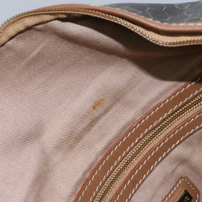 Christian Dior Vintage Honeycomb Boston bag Canvas and Leather, BLACK, CANVAS, Travel bag