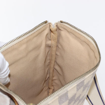 Louis Vuitton Bosphore Pochette Damier, WHITE, CANVAS, Shoulder bag