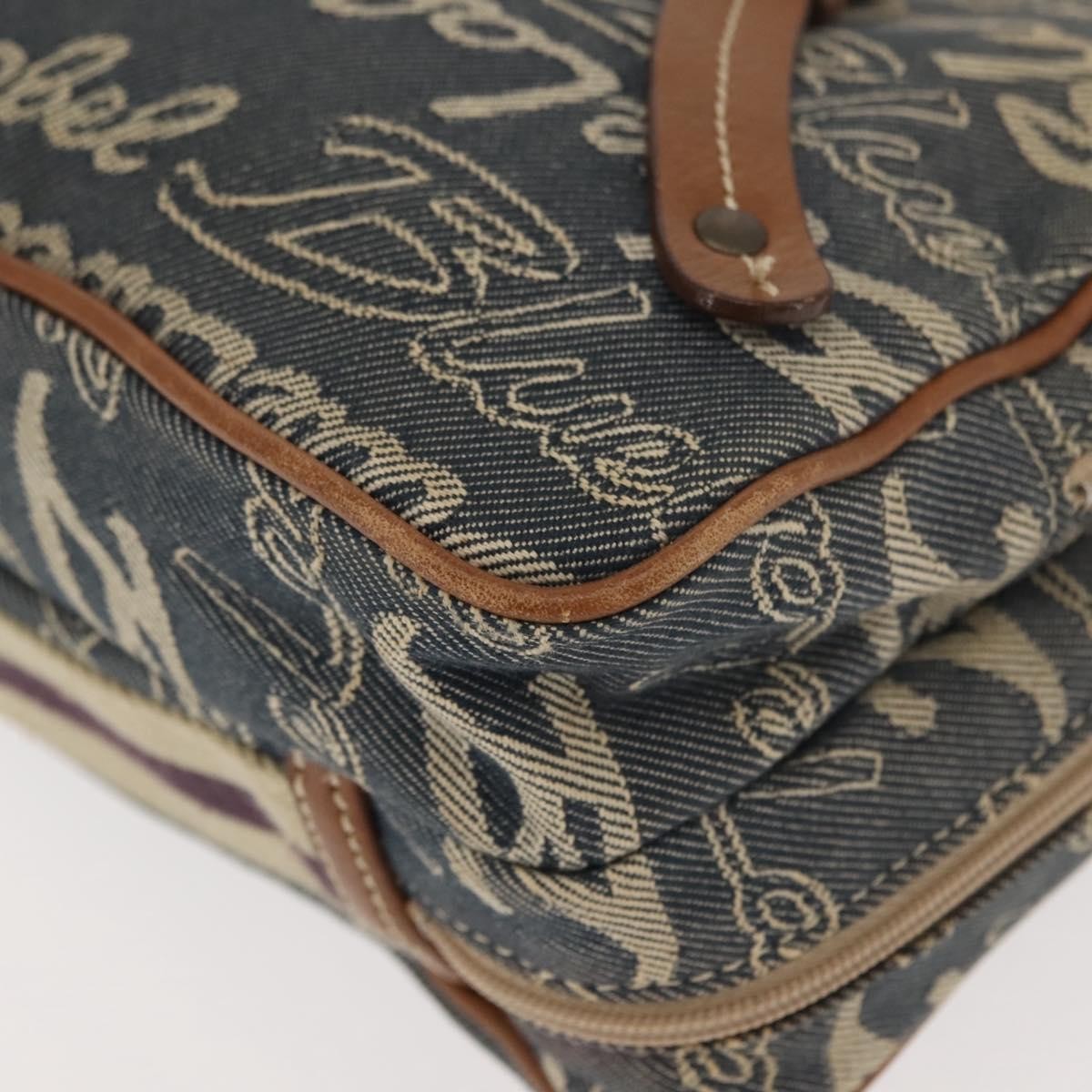 Burberry Blue Label Handbag Denim, BLUE, DENIM_JEANS, Travel bag