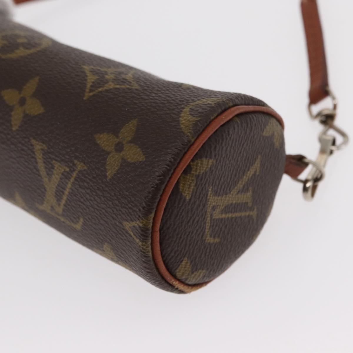 Louis Vuitton Papillon Pochette Monogram Canvas, BROWN, CANVAS, Clutche & pouche