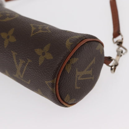 Louis Vuitton Papillon Pochette Monogram Canvas, BROWN, CANVAS, Clutche & pouche