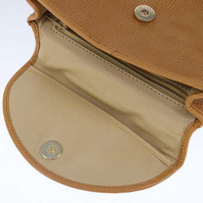 Christian Dior Vintage CD Handbag Leather, BROWN, LEATHER, Handbag