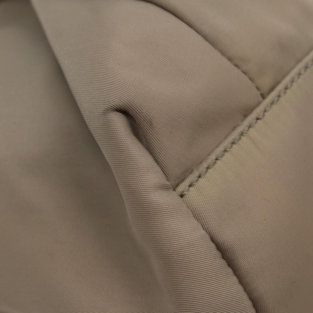 Salvatore Ferragamo Convertible Bow Satchel Nylon, BEIGE, NYLON, Handbag