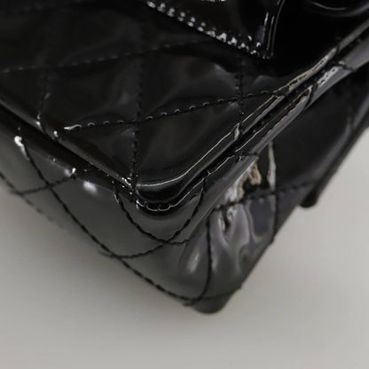 Chanel Reissue 2.55 Ankle Wrist Flap Bag Quilted Patent, BLACK, PATENT_LEATHER, Clutche & pouche