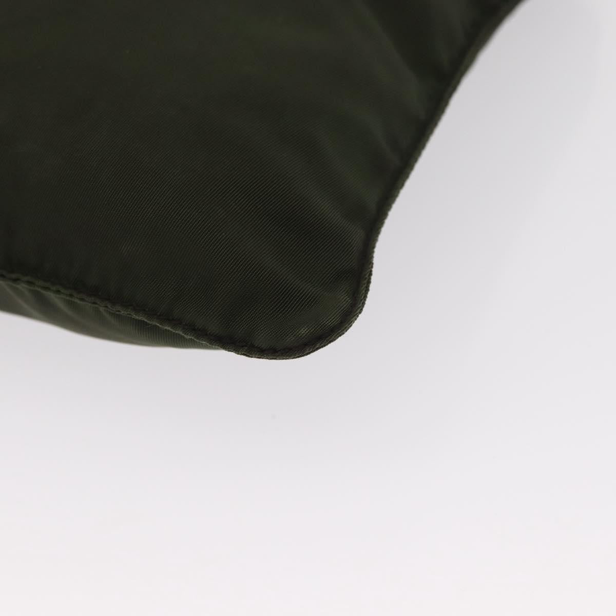 Prada Flat Messenger Bag Tessuto, KHAKI, NYLON, Shoulder bag