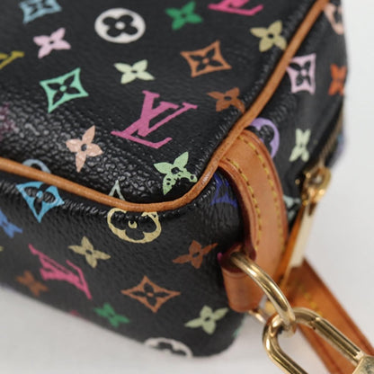 Louis Vuitton Wapity Trousse Pouch Monogram Multicolor, BLACK, CANVAS, Clutche & pouche