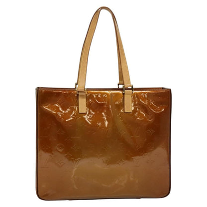 Louis Vuitton Columbus Handbag Monogram Vernis, BROWN, PATENT_LEATHER, Tote bag