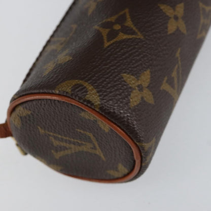 Louis Vuitton Papillon Pochette Monogram Canvas, BROWN, CANVAS, Clutche & pouche