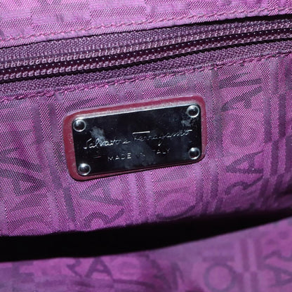 Salvatore Ferragamo Marisa Satchel Patent leather, BURGUNDY, PATENT_LEATHER, Tote bag