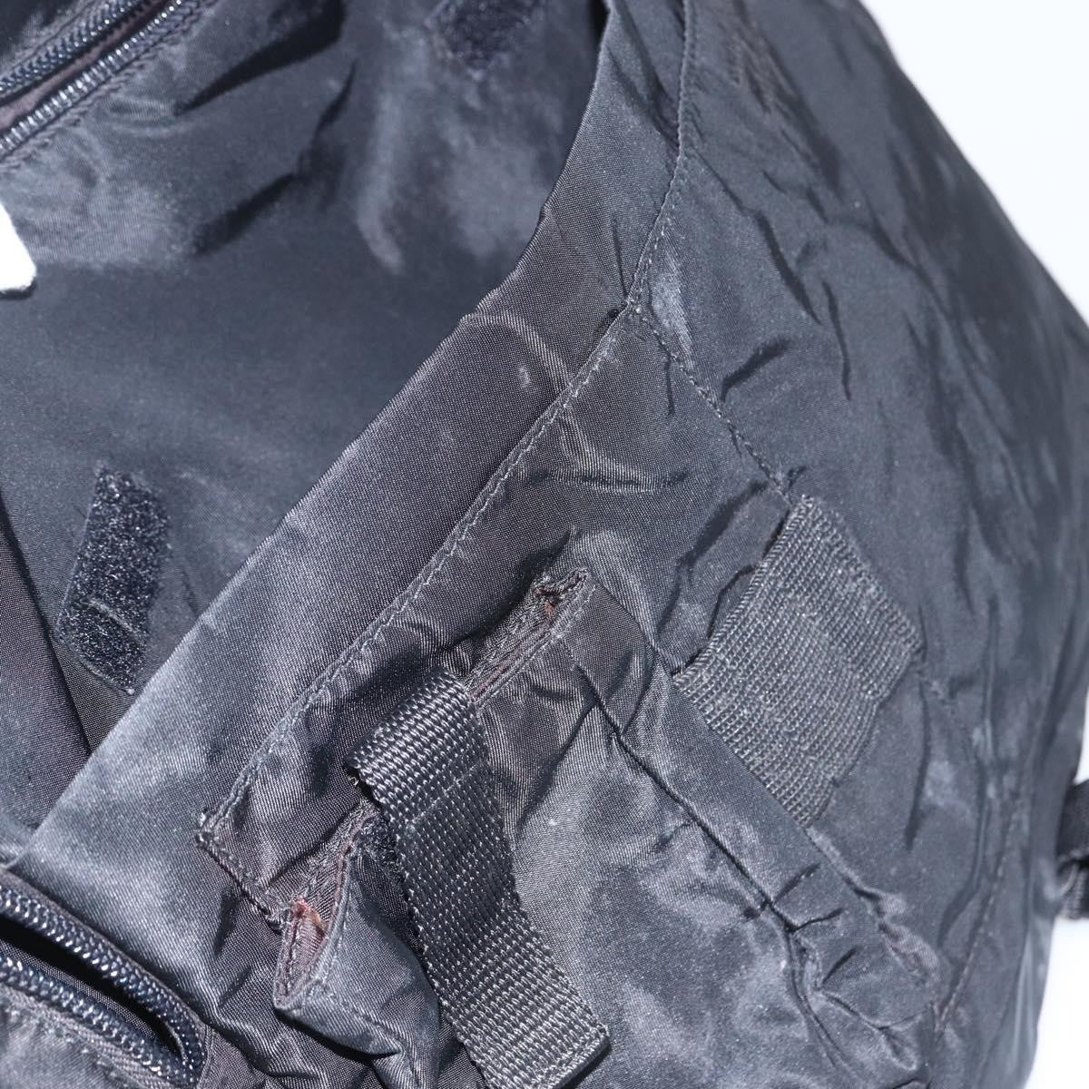 Prada Vintage Shoulder Bag Tessuto, BLACK, NYLON, Shoulder bag