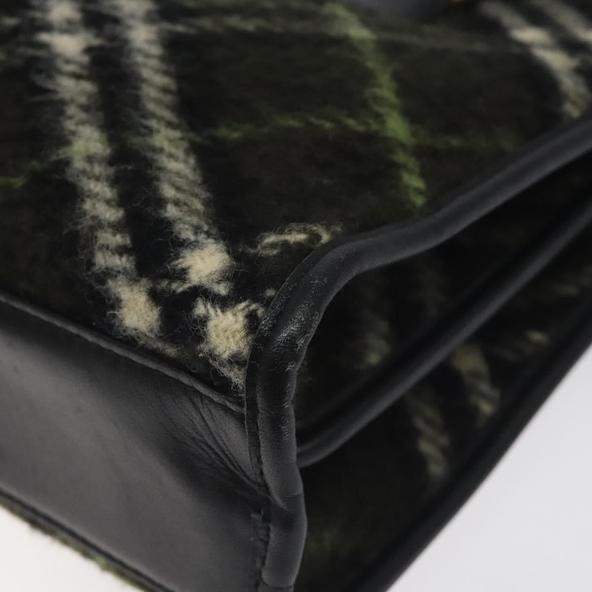 Burberry Nova Check Handbag Tweed, KHAKI, WOOL, Handbag