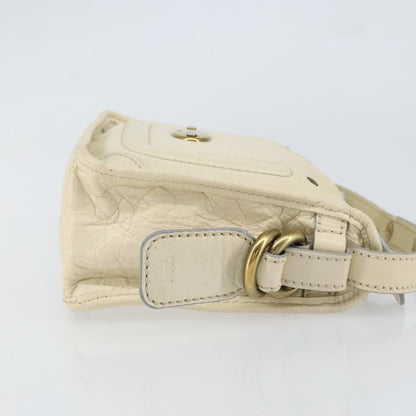 Chloe Vintage handbag Leather, WHITE, LEATHER, Handbag