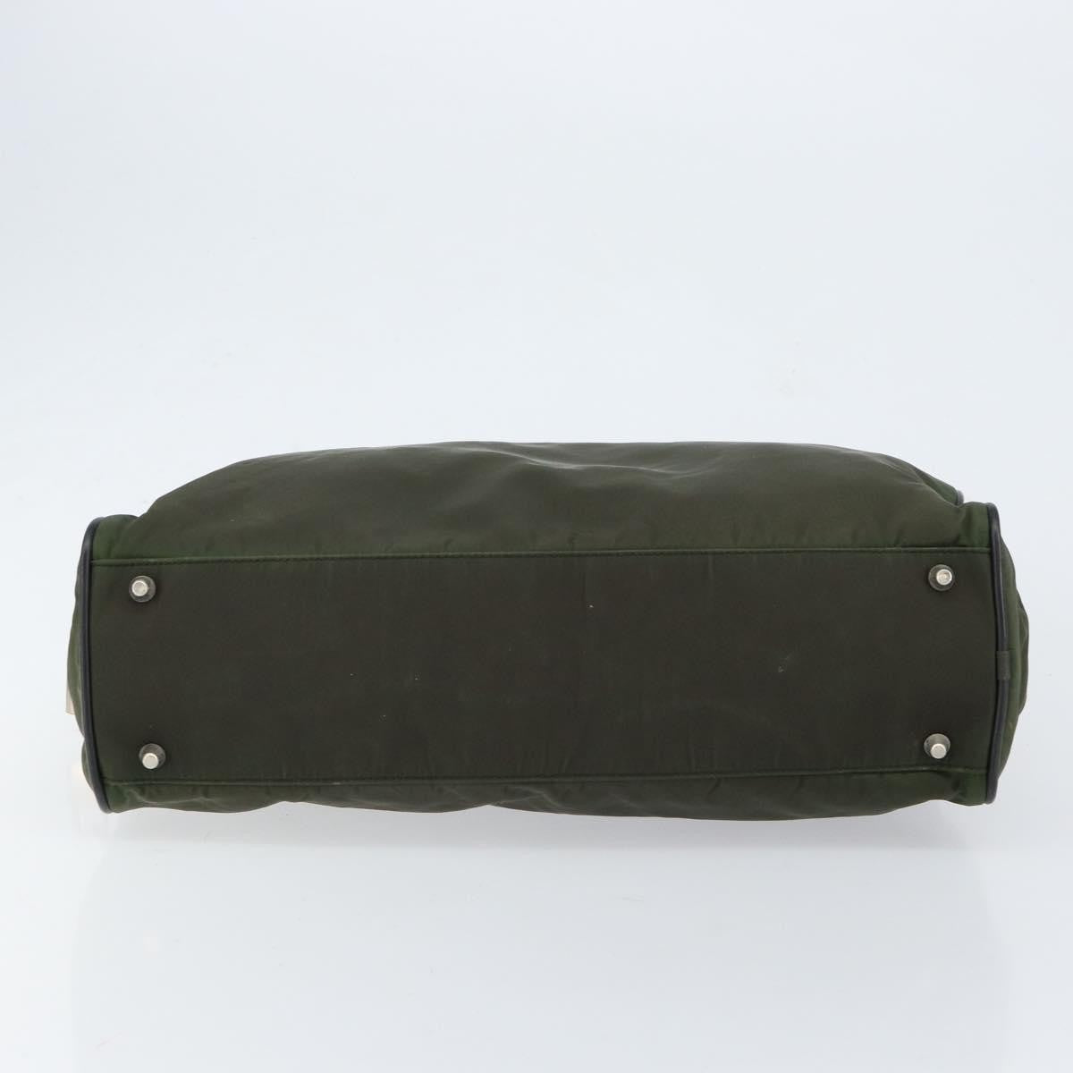 Prada Vintage Handbag Tessuto, KHAKI, NYLON, Handbag